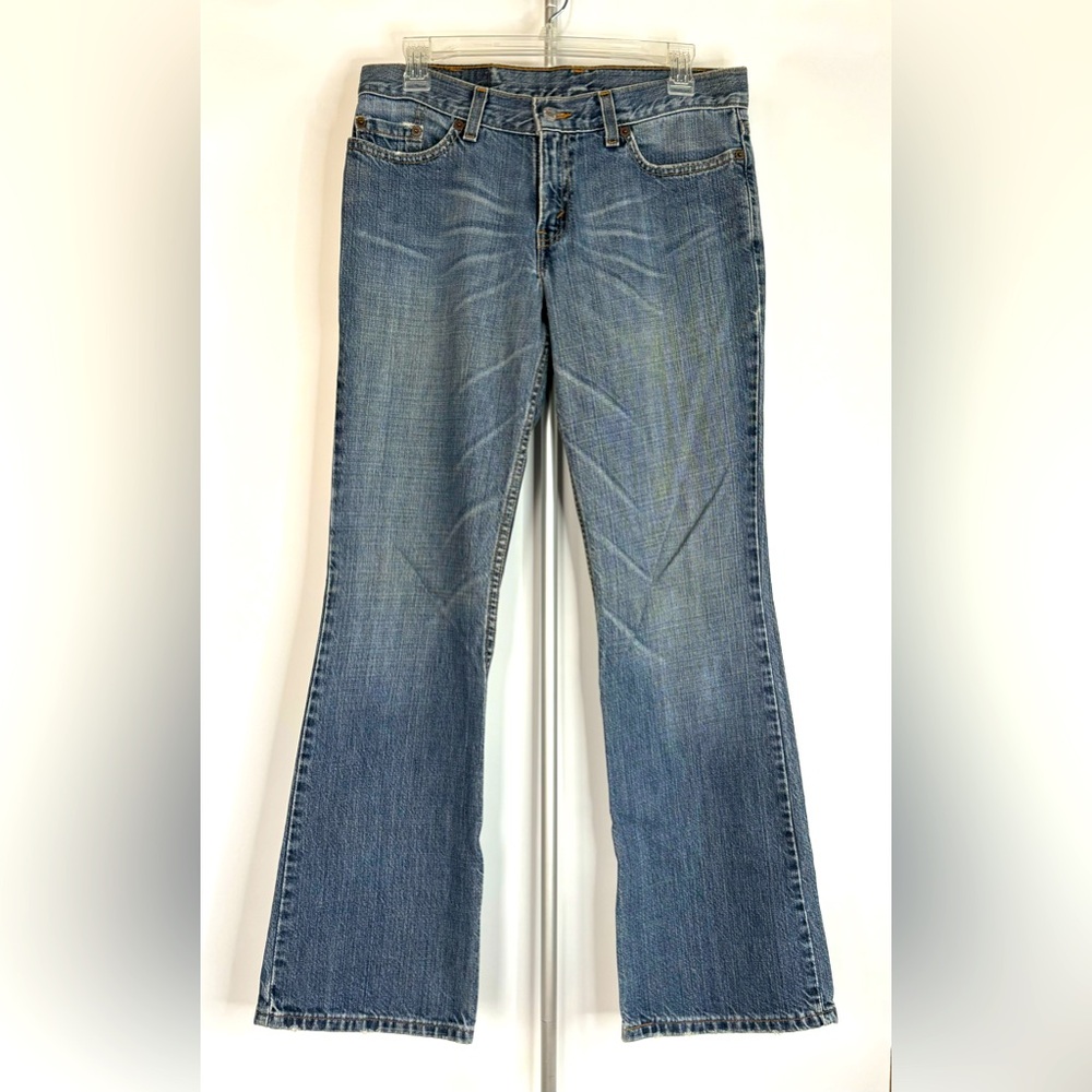 VTG Levi’s 2001‎ 518 Super-low Bootcut Made in USA 05/2001 Vintage Sz 7 Juniors